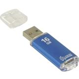 флешка 16 GB USB 2.0 Smartbuy V-Cut Blue оптом
