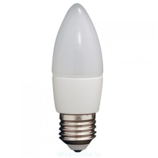 Smartbuy лампа LED-СВЕЧА  5 Вт E27 4000K SBL-C37-05-40K-E27 (10\50) оптом