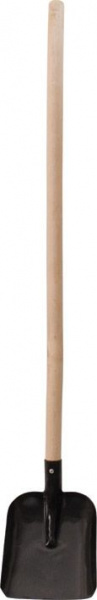 FIT Лопата совковая с деревянным черенком (плоская)  FIT РОС 1/5 оптом