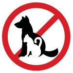 REXANT 56-0039 запрещающий знак "С животными вход запрещён" п/ос										 оптом
